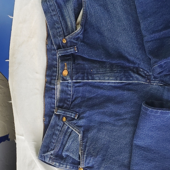 Wrangler straight fit denim jeans sz34x30 - Picture 2 of 3